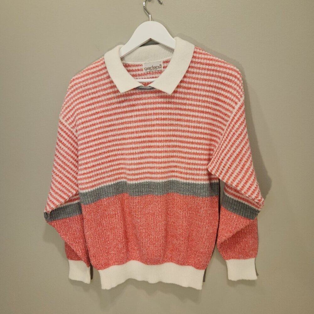 Garland Vintage Sweater 70's 80's Made in the U.S.A - Size M
